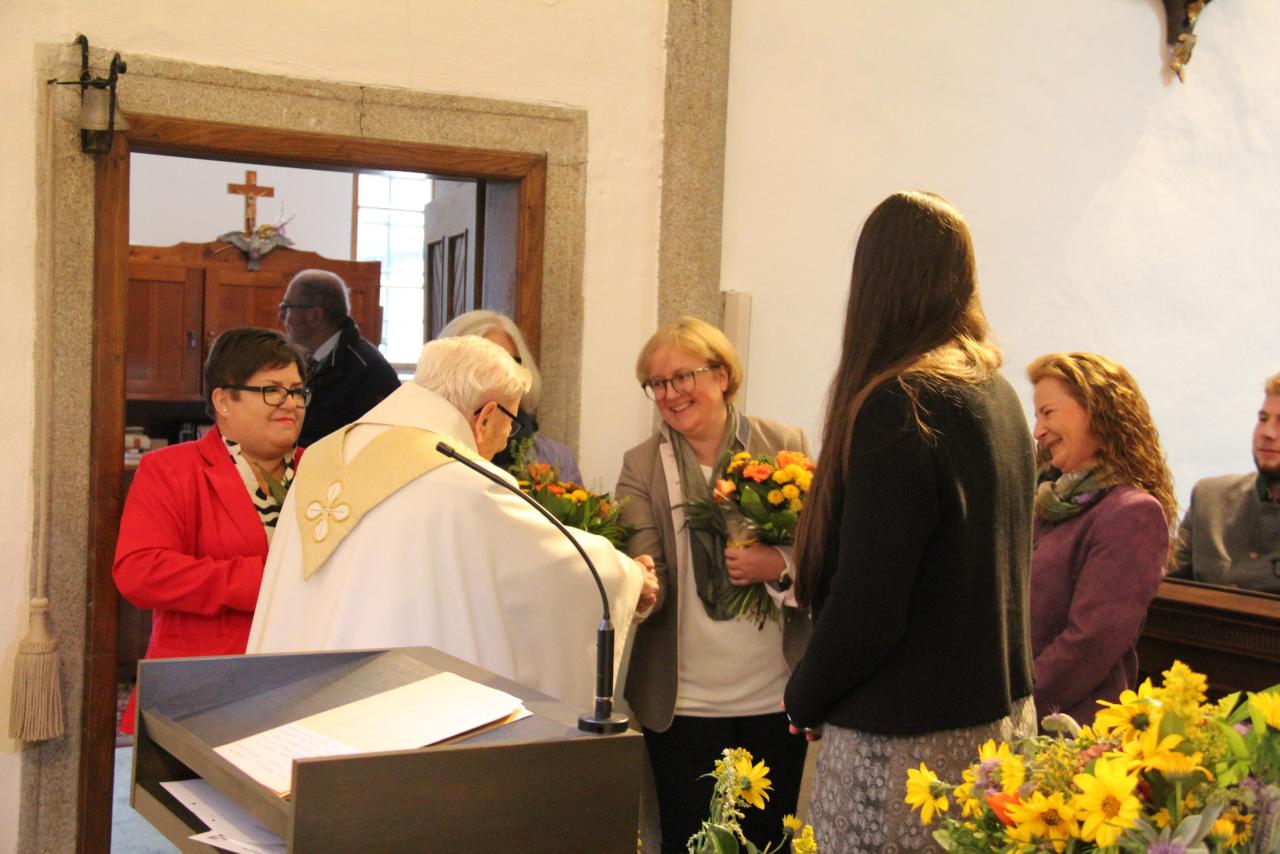 Ehrung Bibliotheksmitarbeiterinnen